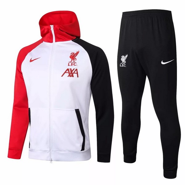 Chaqueta Con Capucha Liverpool 2020/21 Rojo Blanco Negro